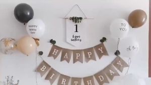 12inches 1pc White Latex Happy Birthday to You Letters Printing Balloon for Party Decoration Occasion