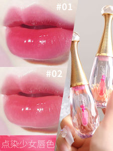 Shiny Transparent Temperature Changing Lip Glaze Moisturizing Hydrating Mirror Surface Water Light Lip Color Honey Colored Lipstick