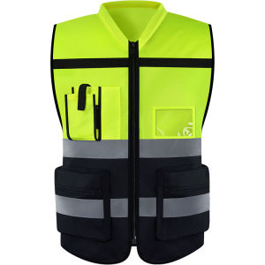 MAM-safety | Reflective Safety Vest With Multiple Pockets