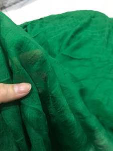 Vải voan xanh lá kẻ sọc mềm nhẹ bay(khổ 1m7)may đầm váy maxi áo kiểu  thiết kế thời trang
