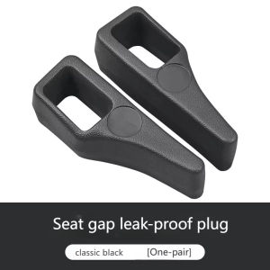 2Pcs Car Seat Gap Filler Odorless Seat Belt Buckle Protector Flexible Seat Side Gap Filling Strip Universal Auto Drop Blocker