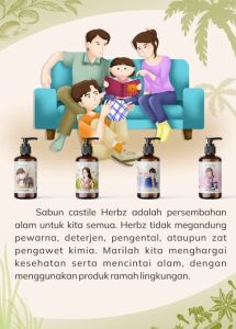 Sabun Castile HERBZ WOODS & SPICES - Sabun Mandi Zaitun