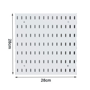 1Pc or 1set Wall Shelf Pegboard Display DIY Pegboard Kit Hole Board For Wall Panels Home Decor Hanging Shelf Decoration