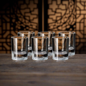 BOANG | Bộ Ly Rượu Baijiu Thủy Tinh Sang Trọng cho Sử Dụng tại Nhà