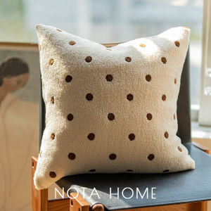 Cream Style Ultra-Soft Square Pillow Cover