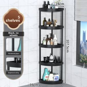 NIFENG | Floor-standing Triangular Corner Storage Rack Multi-layer