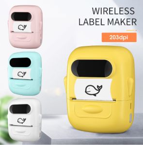 Label Printer P50 Bluetooth mini portable tag Barcode printing machine Thermal Label Printer