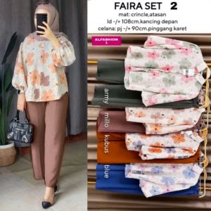 SETELAN WANITA FAIRA SET 3