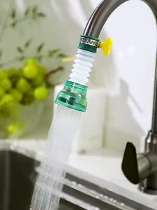Candy Online 360° Rotation Can Be Stretched Extended Filter Water-saving Nozzle Stream Household Faucet Splash Filter Shower Head