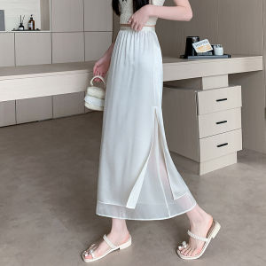 DAIXIANGFEIZI | Chân Váy A-line Satin
