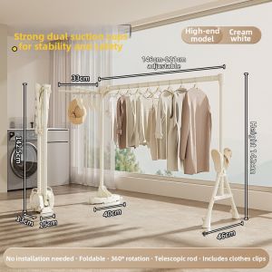Folding and Telescopic Drying Rack