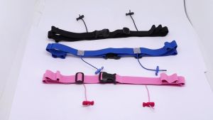 Outdoor Nylon Buckle Waistband Belt Race Belt Running Hydration Belt With Marathon