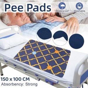 BERMA BABY Oversized Adult Urine Pad Reusable Elderly Incontinent Nursing Pad Washable Bed Underpad