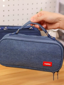 SAVE Student Pencil Case Pouch Pencil Box Office Stationery Organizer Kotak Pensel Besar Bekas Pensel Pelajar 笔袋 STA07