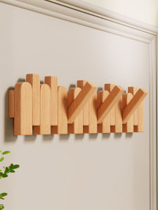 WUBUWEI | Piano Key Wall-Mounted Solid Wood Coat Hanger