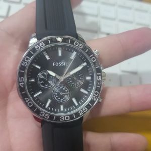 JAM TANGAN PRIA DEWASA 2024 BULAT CHRONOGRAH AKTIF TALI KARET BISA COD PROMO MEWAH TERMURAH
