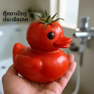 ตุ๊กตาอะนิเมะเป็ดมะเขือเทศน่ารัก - ตกแต่งโต๊ะเรซิน |   การแสดงออกที่น่ารัก |   ของตกแต่งบ้าน/สํานักงาน/สวน