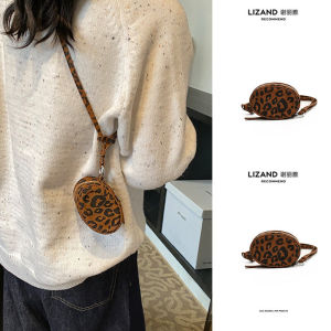 กระเป๋าสะพายไหล่ลายเสือดาวขนาดเล็กสำหรับผู้หญิง กระเป๋าสะพายไหล่แบบคาดลำตัว กระเป๋าใส่กุญแจ กระเป๋าสำหรับใส่ลิปสติก กระเป๋าสะพายไหล่แบบสะพายข้างแบบลำลอง