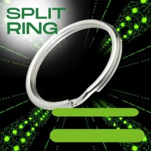 Tornado Fishing Heavy Duty Split Ring Anti Karat / Kekuli Tahan Karat / Stainless Steel Material