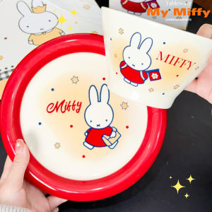 MIFEITU | Bộ Dụng Cụ Ăn Cute Miffy Thiết Kế Cho Trẻ Em Gốm