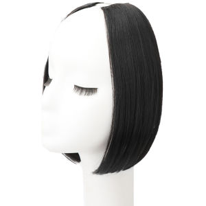 Princess Style Half-Up Wig Pieces Womens Middle Part Hair Curtain Realistic Front Bangs Fluffy Lightweight Natural Hair Strands