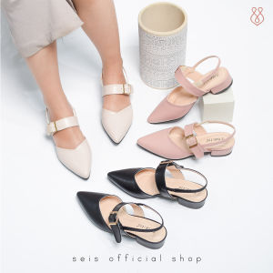 SEIS shoes Zoya Mules Wanita Heels 3 cm