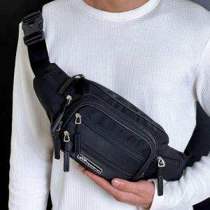 Waistbag Nylon Speedy Plus Slingbag 7 Ruang AR Apparel Tas Selempang Pinggang Pria