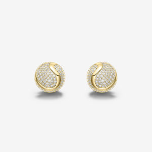 HEFANG Jewelry | Unique Design Tennis Earrings Studs Minimalist Luxury Earrings for Women