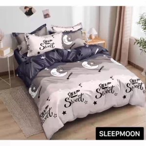 Promo COD Sprei Home Made Murah Bulan Bintang Sleep Moon 3D Ukuran 180x200 Dan 160x200 Pojok Karet