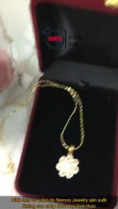 Dây Chuyền Đính Đá Tinh Xảo Cực Đẹp Cho Nữ V1120 Namoo Jewelry
