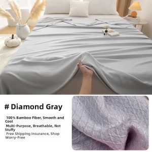 ZHUXIANGRUI | Cooling Bamboo Fiber Blanket for Air Conditioning