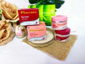 Placenta Cream Siang & Malam Krim Muka Putih Glowing Paket Hemat