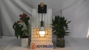 JOYINLED Đèn Tường Sắt Rèn E27 Đầu Đơn Bóng Đèn Gỗ Phòng Ngủ Lối Vào Lối Đi Sáng Tạo Nghệ Thuật Chiếu Sáng Cá Nhân Hóa