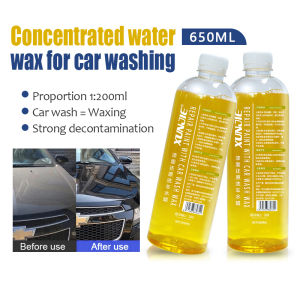 650ml Car Wash Shampoo Foam Conditioner Nano Wash & Wax 2 in 1 Car Wash  Car Shampoo and Wax Sabun Cuci Kereta Bubble Snow Wash Sabun Kereta Sabun kereta cuci kereta Car wash shampoo snow wash Pencuci kereta