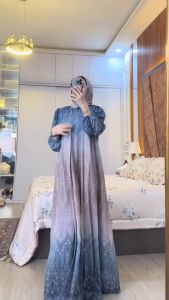 K-FASHION Gamis Hijab Terbaru Premium Kekinian Baju Wanita Muslim Terlaris Model Baru Modern Import Busui Berkualitas