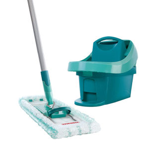 Leifheit Alumimum Mop German Import For Home Labor-Saving Hand-Free Flat Face Mop Set
