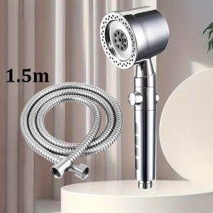 5 Chế Độ Vòi Sen Cầm Tay Áp Lực Cao Với Bộ Lọc Tiết Kiệm Nước Chỉ Bằng Một Cú Nhấp Chuột Ngăn Chặn Nước Bằng Nhựa ABS Phụ Kiện Phòng Tắm
