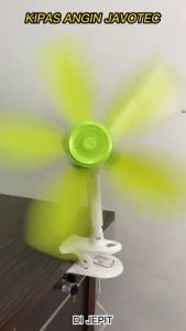 ✨Barang Ready✨ Toko Halo Kipas Angin Mini multifungsi 3 in1 Jepit / Gantung / Meja hijau
