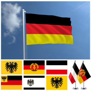 Historic Flag East Germany Prussia German Second Empire Holy Roman Empire Vintage National Political Symbolic Item
