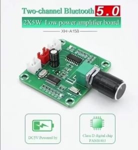 XH-A158 power amplifier board PAM8403 ultra-clear Bluetooth 5.0 low-power 2*5W dual-channel DIY speaker module