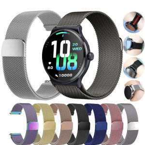 For Haylou Solar Lite Magnetic Loop Band Metal Bracelet For Haylou Watch 2 Pro GST RT2 Strap Solar Plus RT3 Watchband Correa