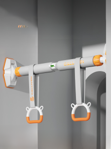 Calliven Horizontal Bar Home Indoor Pull-up Device Punch-Free Door Ring Childrens Horizontal Bar Fitness Equipment