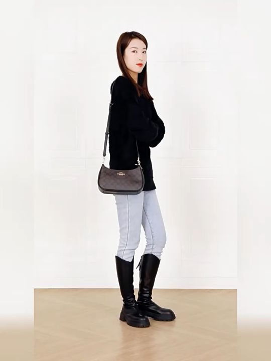 Coach bag official store original authentic Top-Handle Bags C0721