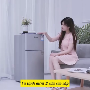 TỦ LẠNH 68L HD-68L HAI CỬA KT 38x42x70cm SIÊU TIẾT KIỆM ĐIỆN 2 NGÀY 1 SỐ ĐIỆN BỀN ĐẸP