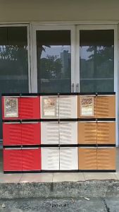 LEMARI PLASTIK 3 SUSUN TINGKAT RAK MINI KACA CERMIN KUNCI KABINET PAKAIAN EXCEL SERBAGUNA KOKOH NAQ