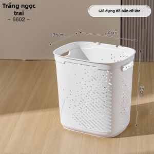 QIANQIN | Giỏ Giặt Có Bánh Xe