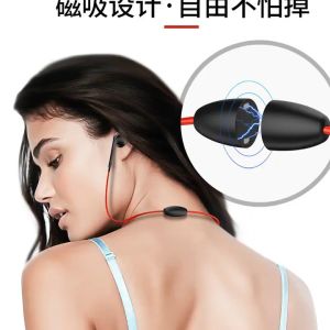 Headset Nirkabel Neckband Earphone In Ear V5.1 Bluetooth Magnetik Earbud Fashion Olahraga HD Stereo