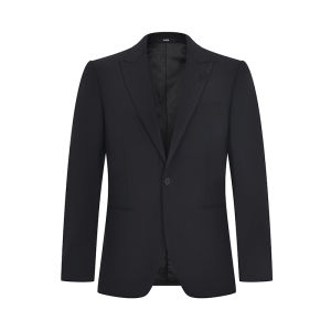 Rare | Bộ Suit Cưới Kinh Doanh Mới Màu Đen Xuân Hè Có Chuỗi Chữ