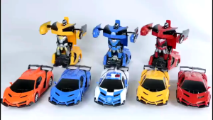 Brett-Remote Control Transforming Vehicle 1:18 Robot Model-2-in-1Remote Control Vehicle Transforming Robot