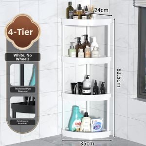 NIFENG | Corner Multi-layer Bathroom Storage Rack
